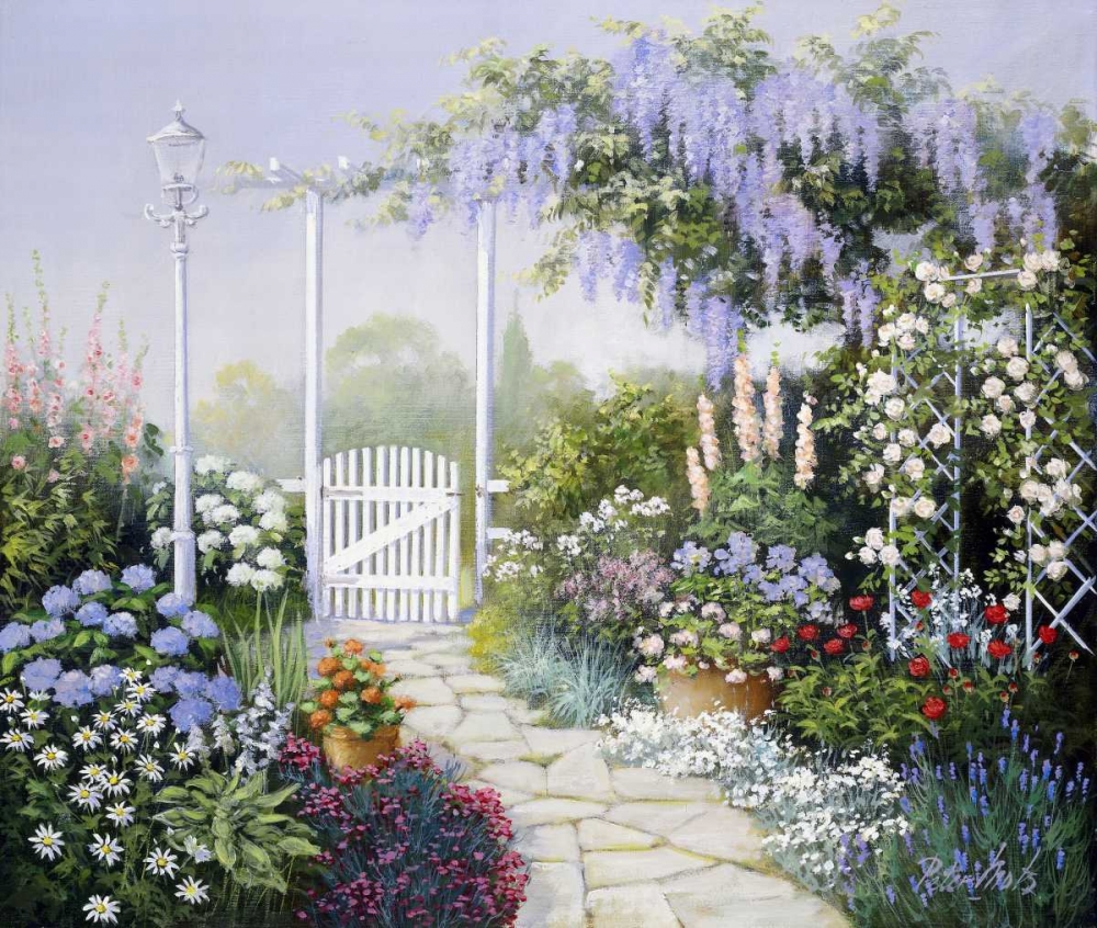 View on my garden art print by Peter Motz for $57.95 CAD