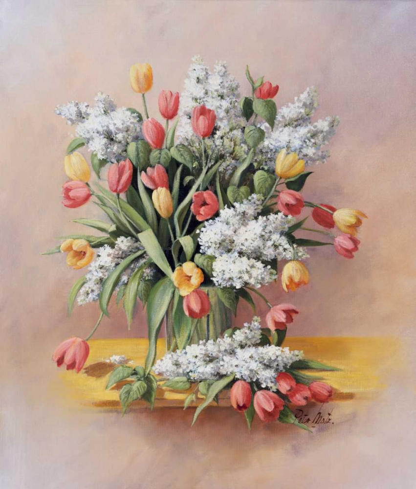 Tulips II art print by Peter Motz for $57.95 CAD