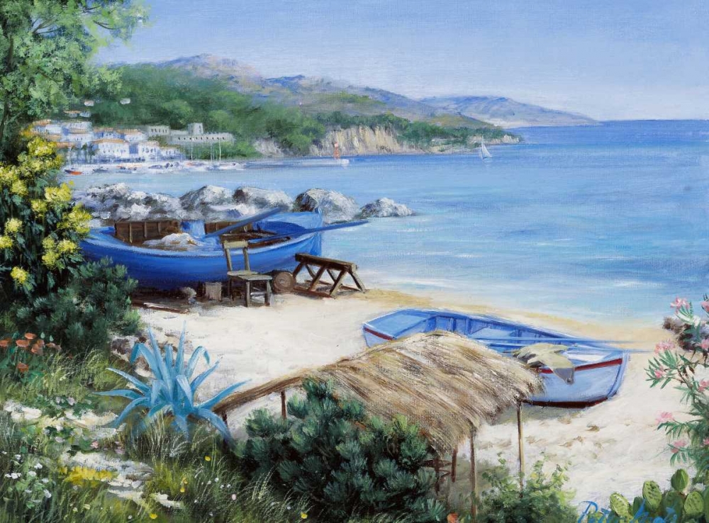 Deserted boats art print by Peter Motz for $57.95 CAD
