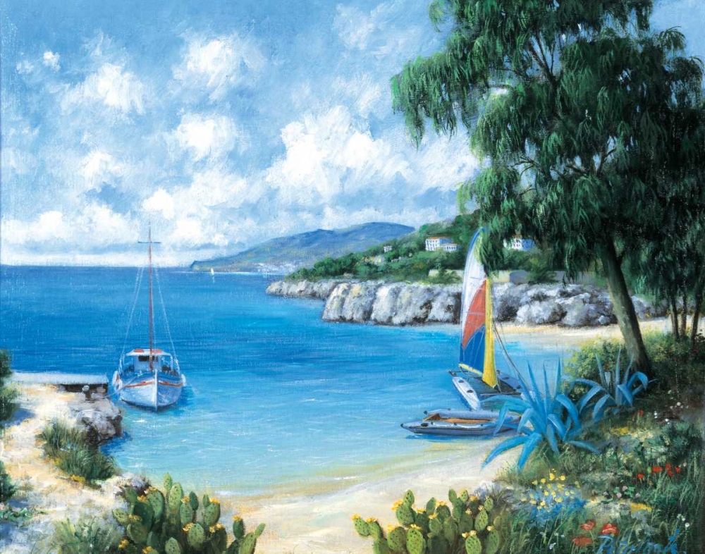Sailing boats art print by Peter Motz for $57.95 CAD