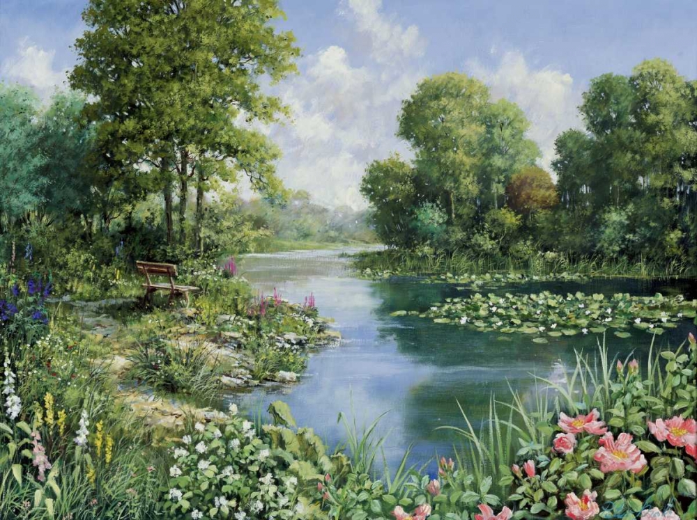 The pond I art print by Peter Motz for $57.95 CAD