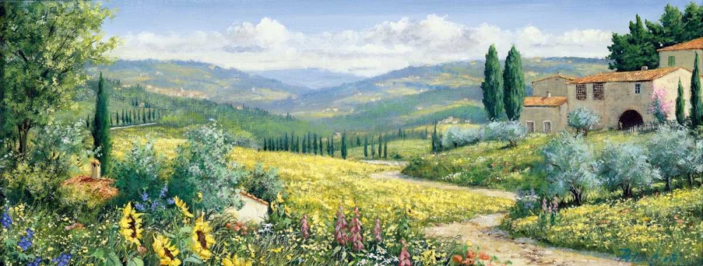 View over Toscane art print by Peter Motz for $57.95 CAD