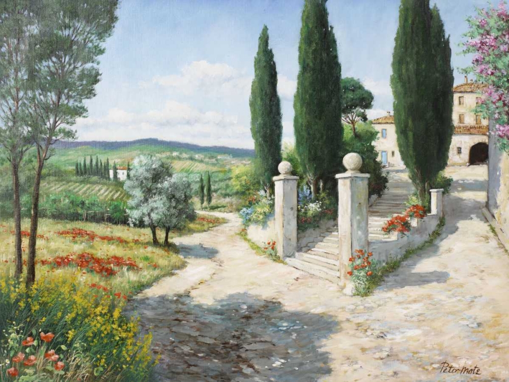 Tuscany house art print by Peter Motz for $57.95 CAD