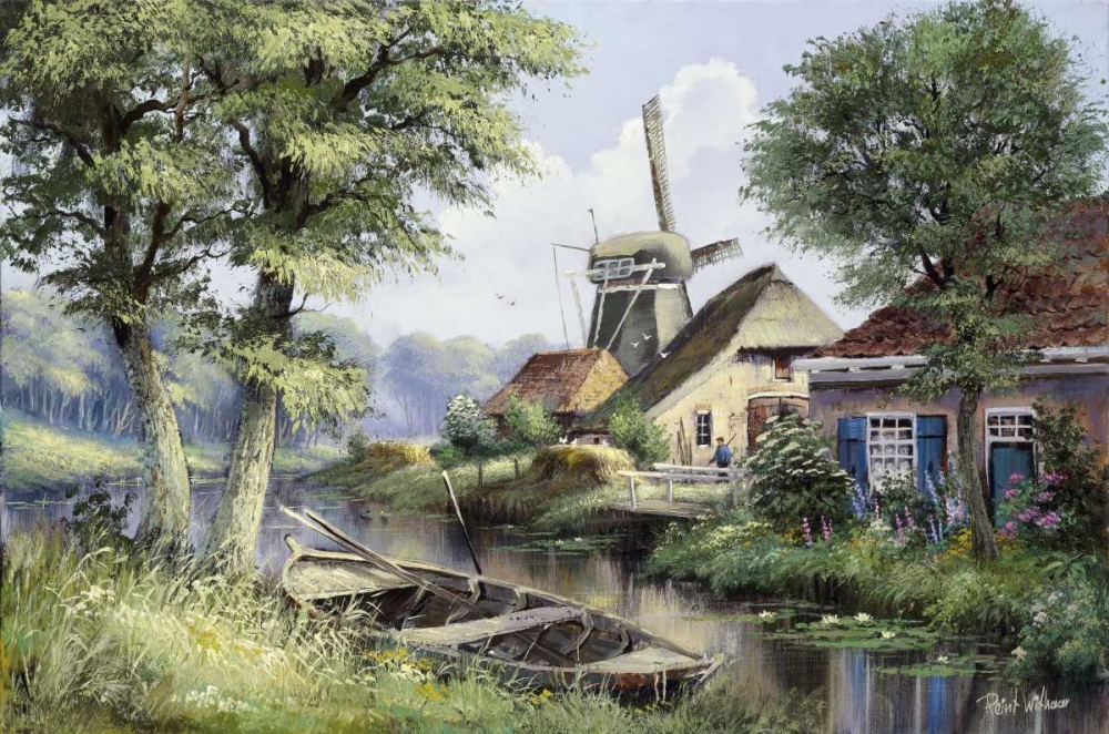 Dutch country scene art print by Reint Withaar for $57.95 CAD