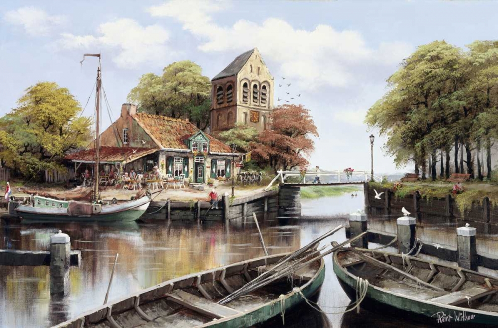 Dutch waterhouse art print by Reint Withaar for $57.95 CAD