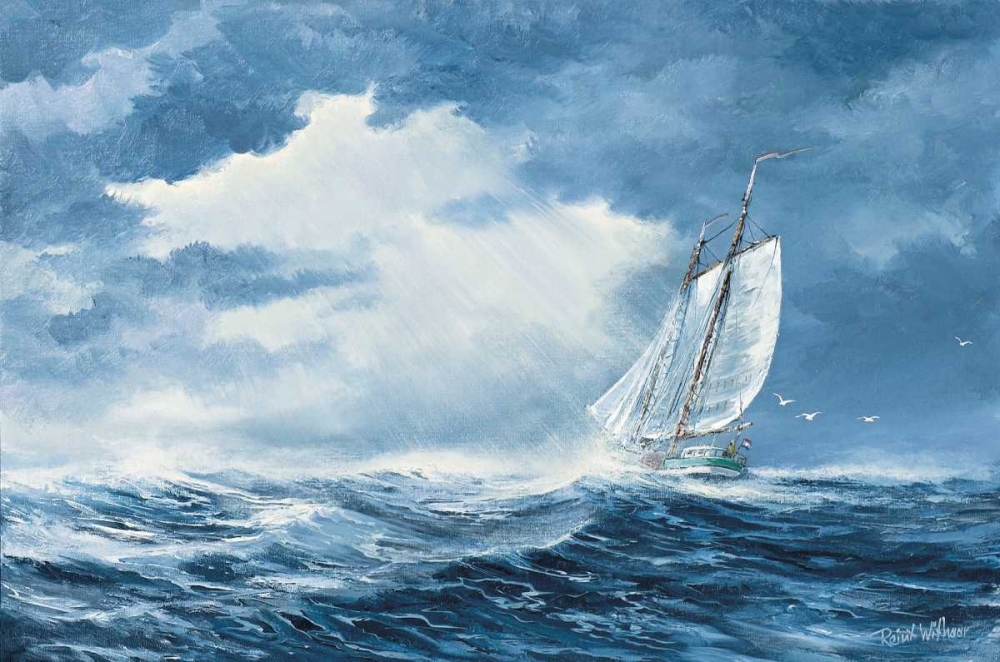 Sailing art print by Reint Withaar for $57.95 CAD