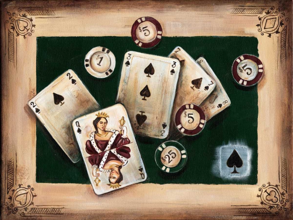 Casino I art print by Wendy Fields for $57.95 CAD