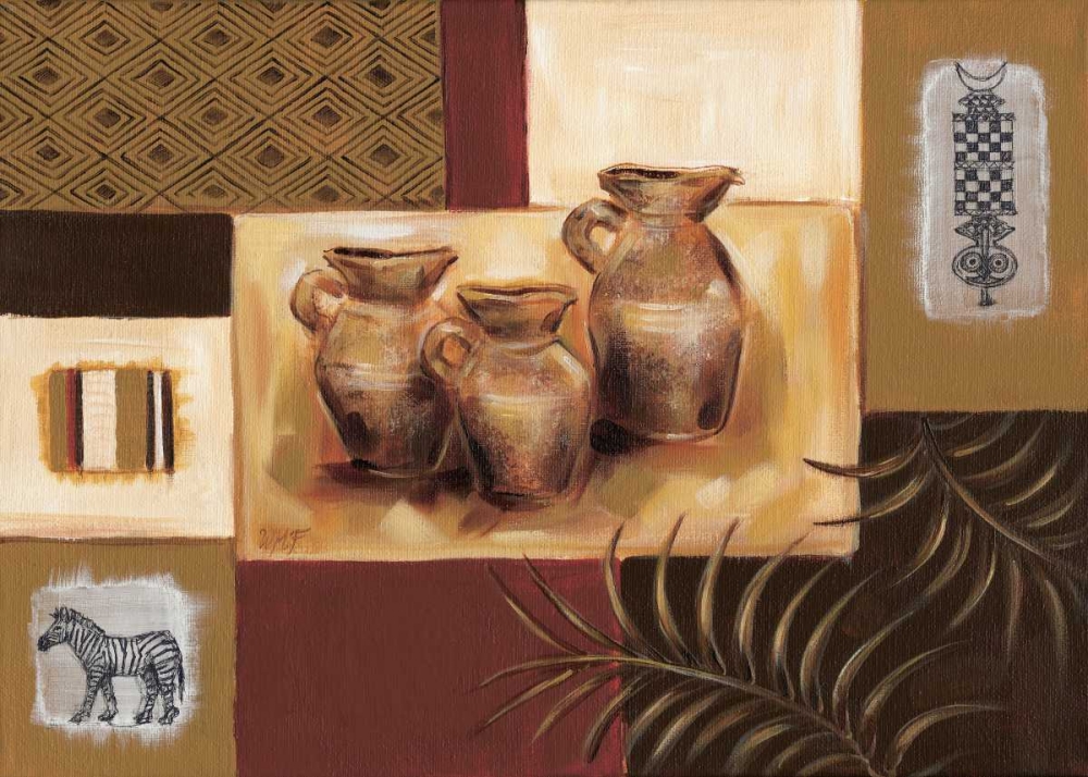 Pots I art print by Wendy Fields for $57.95 CAD