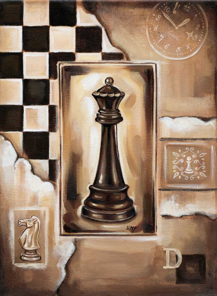 Chess Queen art print by Wendy Fields for $57.95 CAD