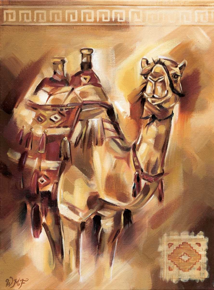 Camels I art print by Wendy Fields for $57.95 CAD
