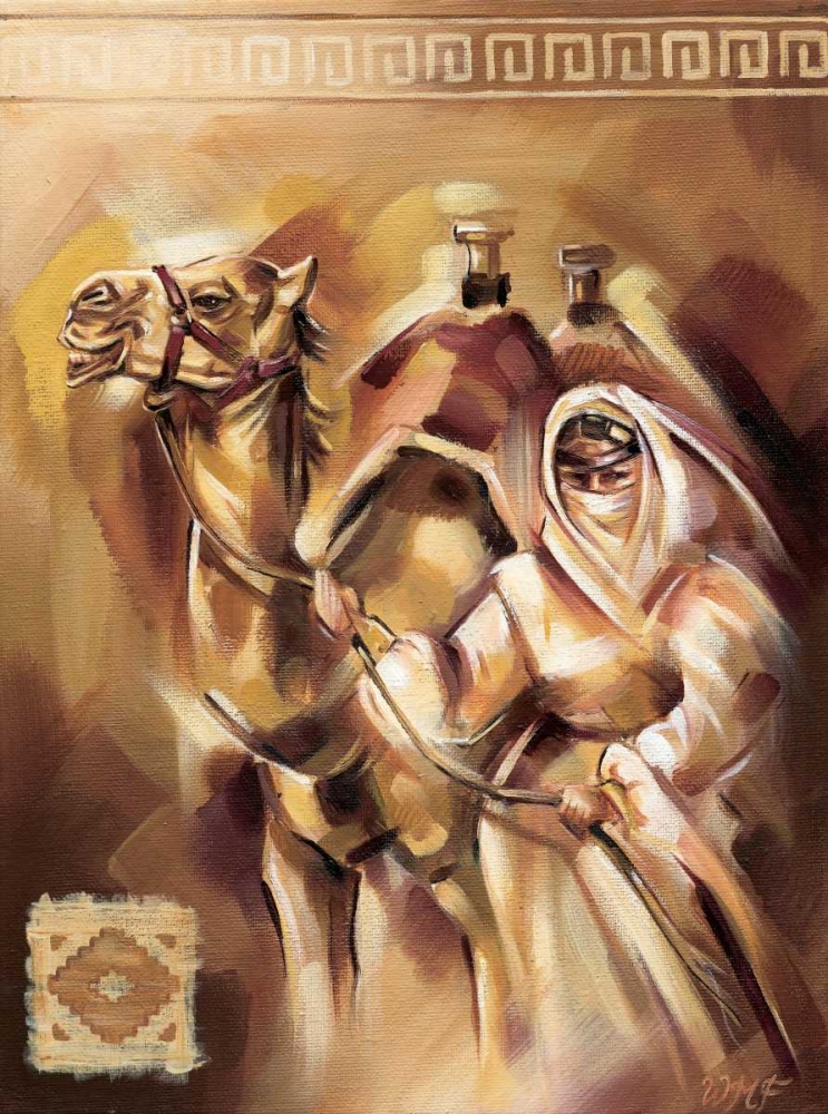 Camels II art print by Wendy Fields for $57.95 CAD