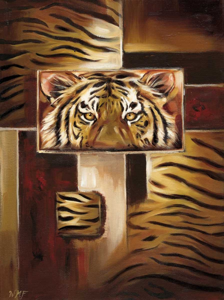 Tigers print art print by Wendy Fields for $57.95 CAD