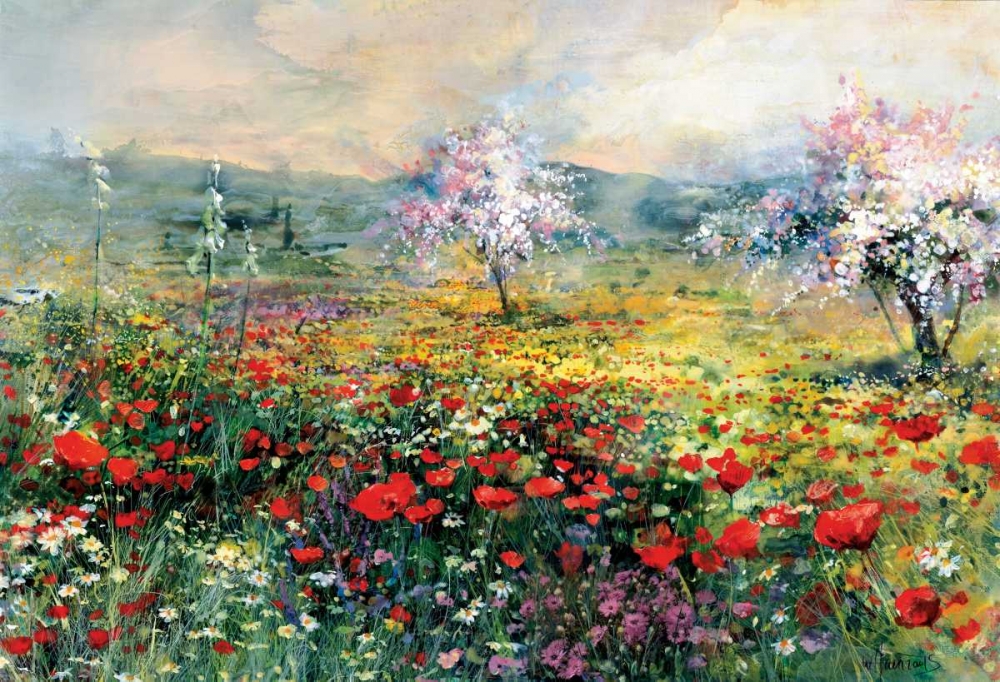 Between the poppies art print by Willem Haenraets for $57.95 CAD