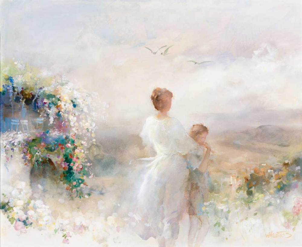 Beautiful view art print by Willem Haenraets for $57.95 CAD