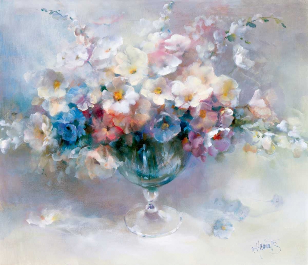 Crystal flowers art print by Willem Haenraets for $57.95 CAD