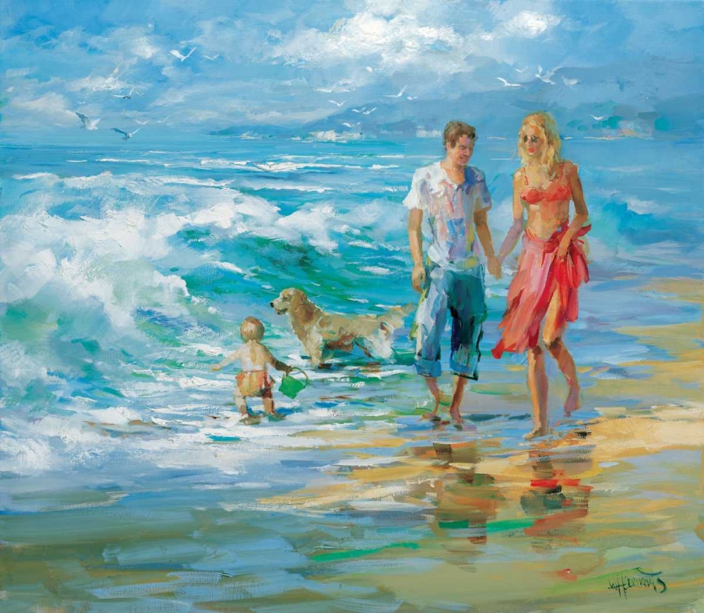 Happy family II art print by Willem Haenraets for $57.95 CAD
