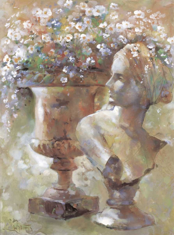 Colourful sculpture art print by Willem Haenraets for $57.95 CAD