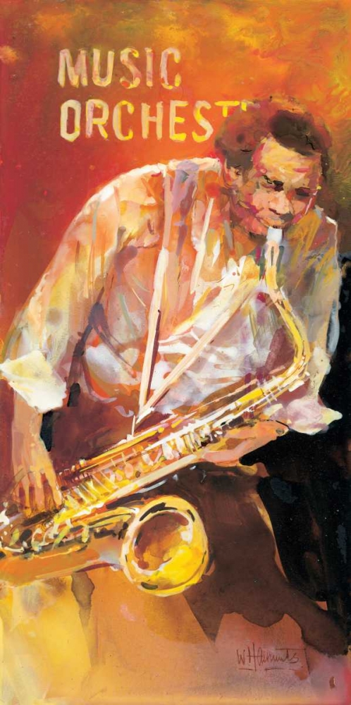 Jazz 2 art print by Willem Haenraets for $57.95 CAD