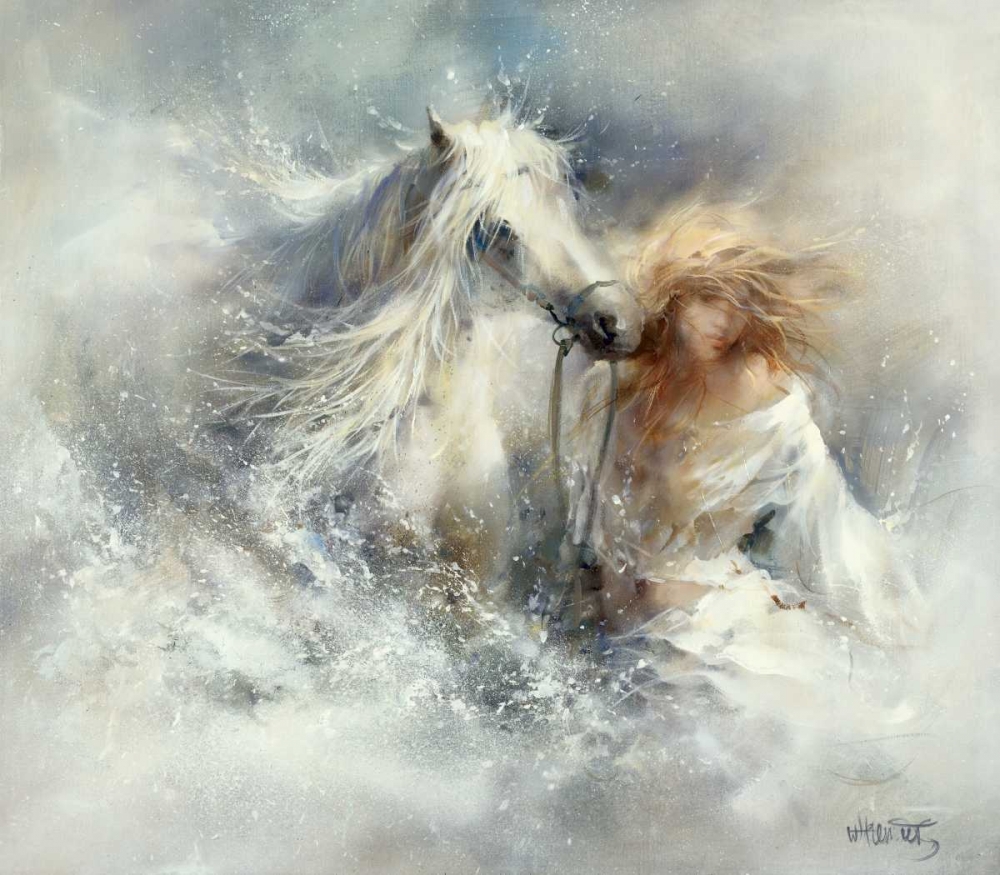 Scene in water art print by Willem Haenraets for $57.95 CAD