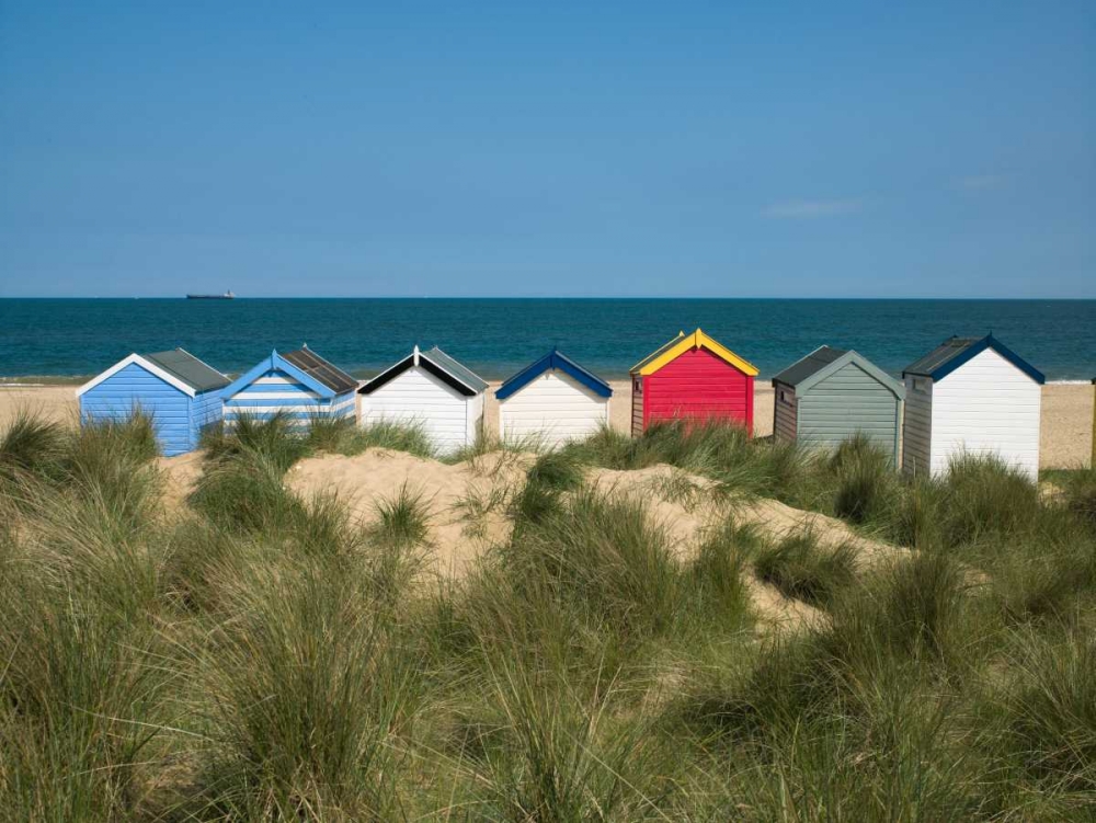 Boat in front of a fishing hut art print by Assaf Frank for $57.95 CAD