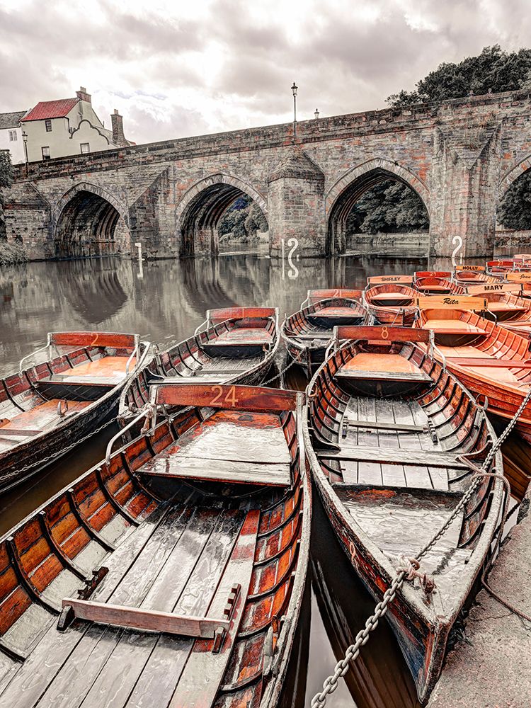 Rowing boats, Durham art print by Assaf Frank for $57.95 CAD