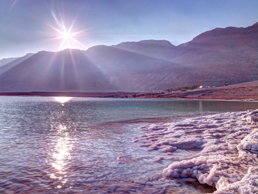 Sunset at the dead sea, Israel art print by Assaf Frank for $57.95 CAD