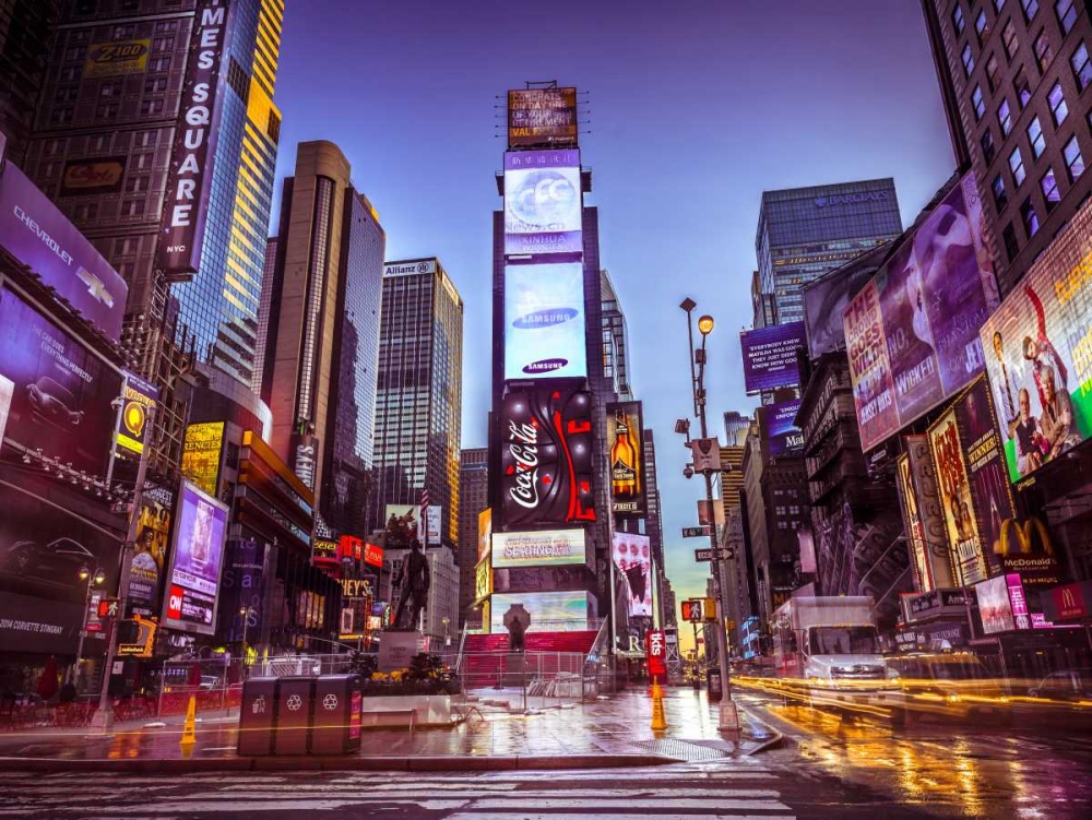 Times square, New York art print by Assaf Frank for $57.95 CAD