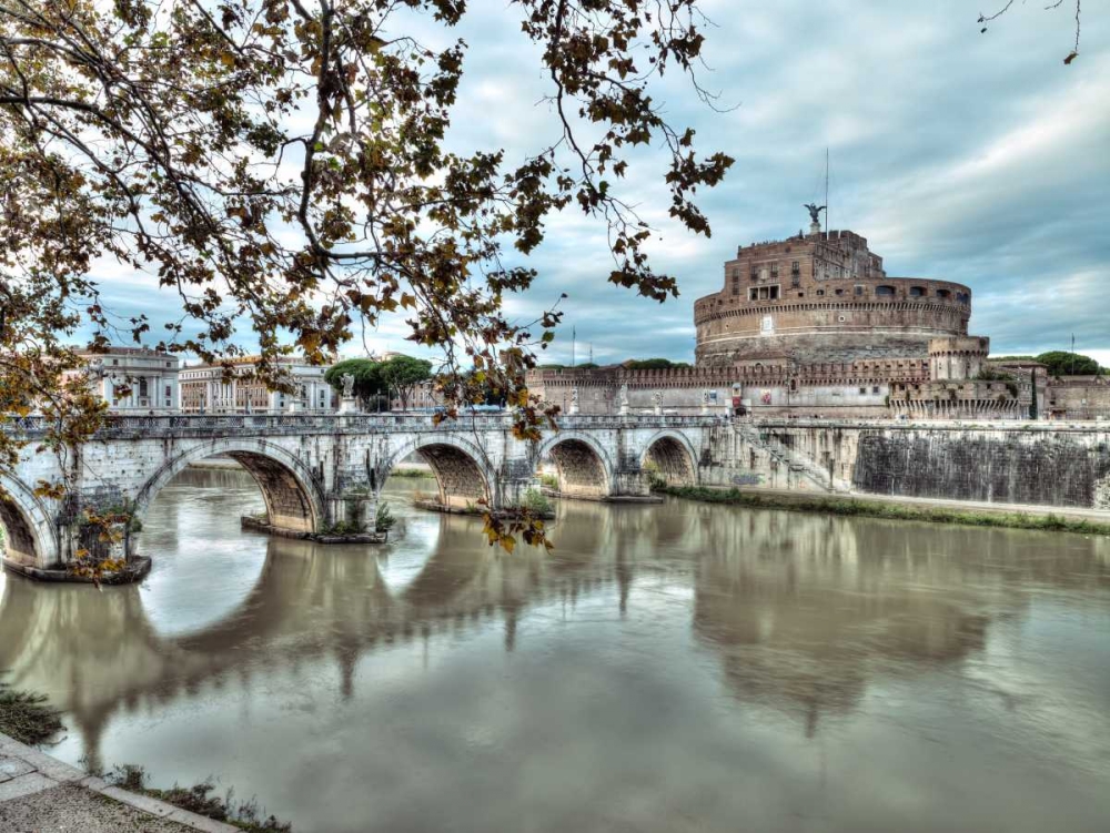 Castle St Angelo in Rome, Italy art print by Assaf Frank for $57.95 CAD