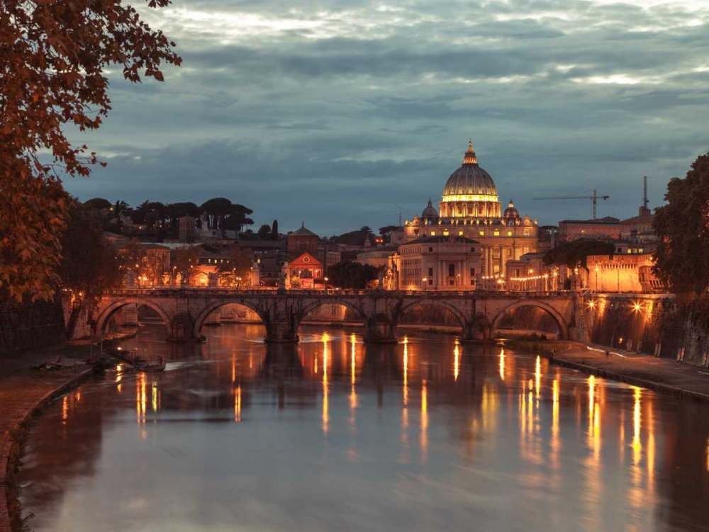 View of Basilica di San Pietro in Vatican, Rome, Italy art print by Assaf Frank for $57.95 CAD