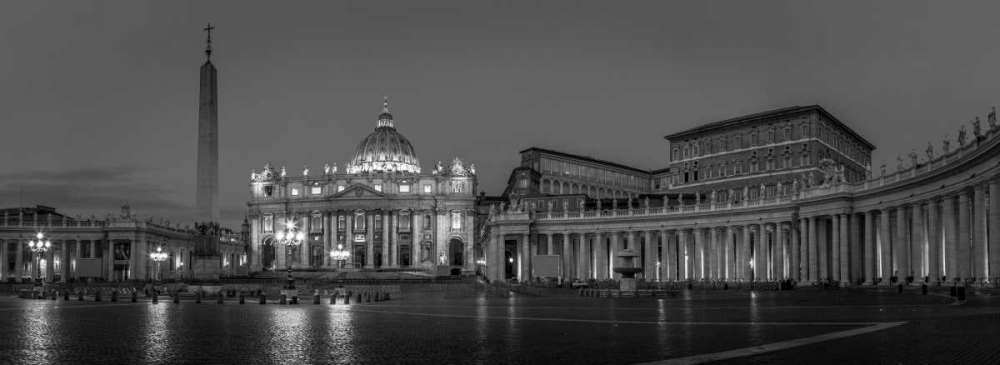 St. Peters Square at the Vatican City, Rome, Italy art print by Assaf Frank for $57.95 CAD