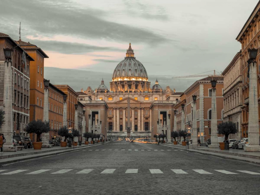 St. Peters Basilica, Rome, Italy art print by Assaf Frank for $57.95 CAD