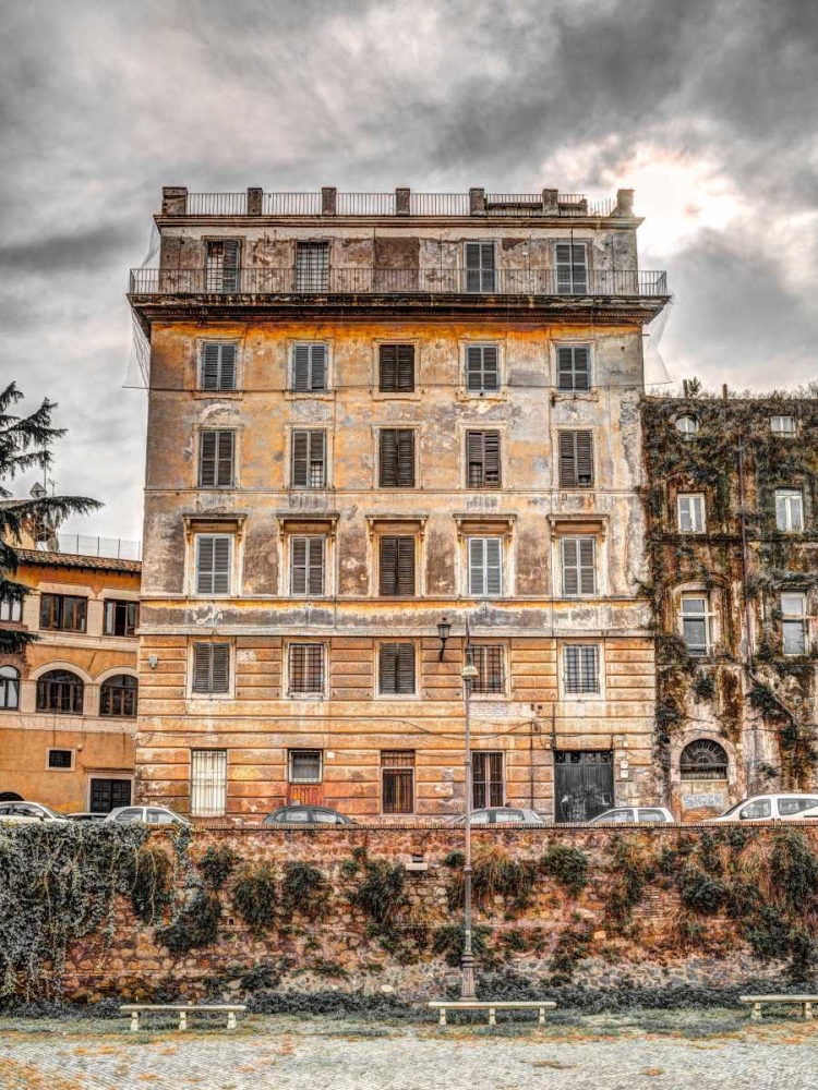 Old rustic building in Rome, Italy art print by Assaf Frank for $57.95 CAD