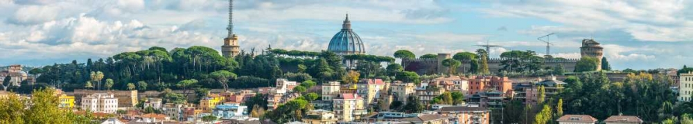 Vatican city with St. Peters Basilica, Rome, Italy art print by Assaf Frank for $57.95 CAD