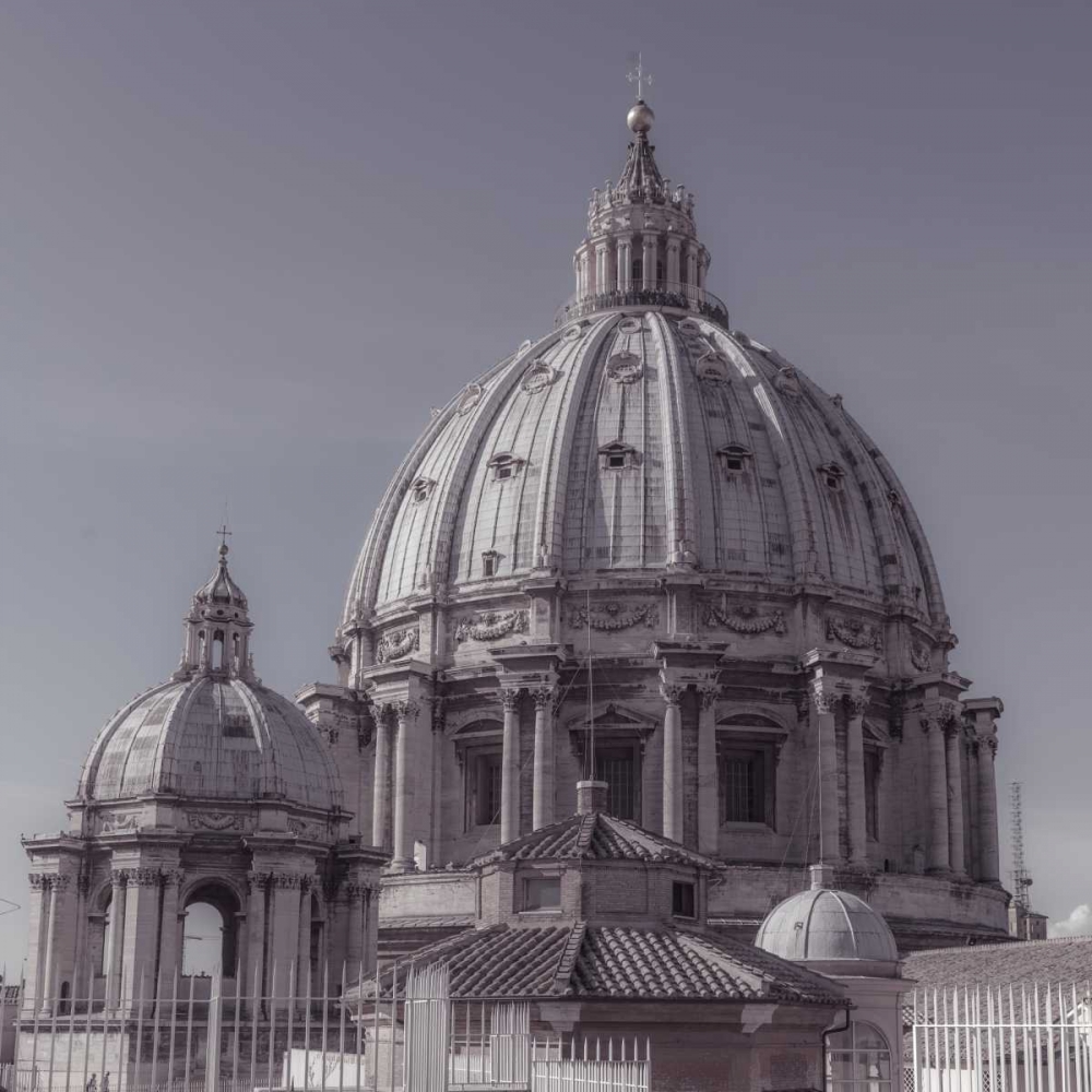 St. Peters Basilica dome, Rome, Italy art print by Assaf Frank for $57.95 CAD