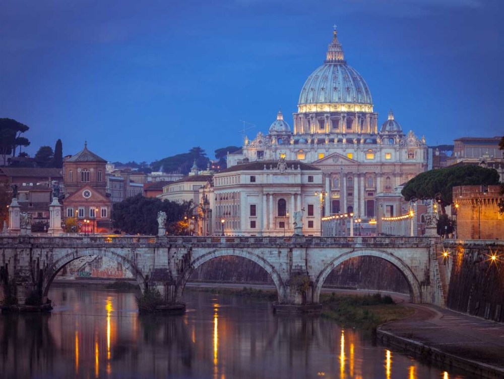 View of Basilica di San Pietro in Vatican, Rome, Italy art print by Assaf Frank for $57.95 CAD