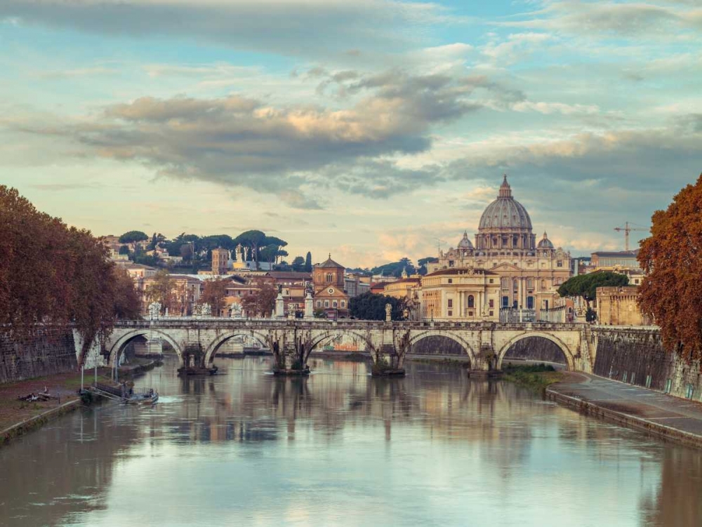 View of Basilica di San Pietro in Vatican, Rome, Italy art print by Assaf Frank for $57.95 CAD