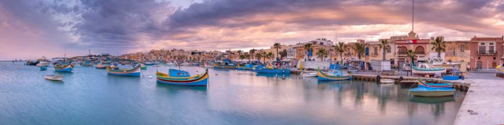 Marsaxlokk harbour, Malta art print by Assaf Frank for $57.95 CAD