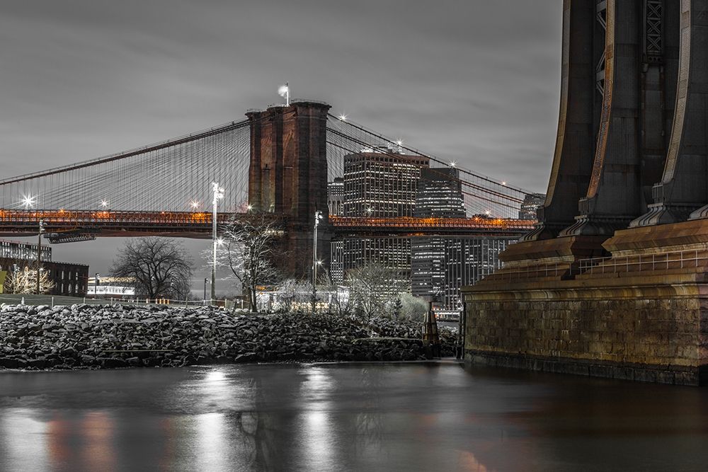 Brooklyn Bridge-New York art print by Assaf Frank for $57.95 CAD