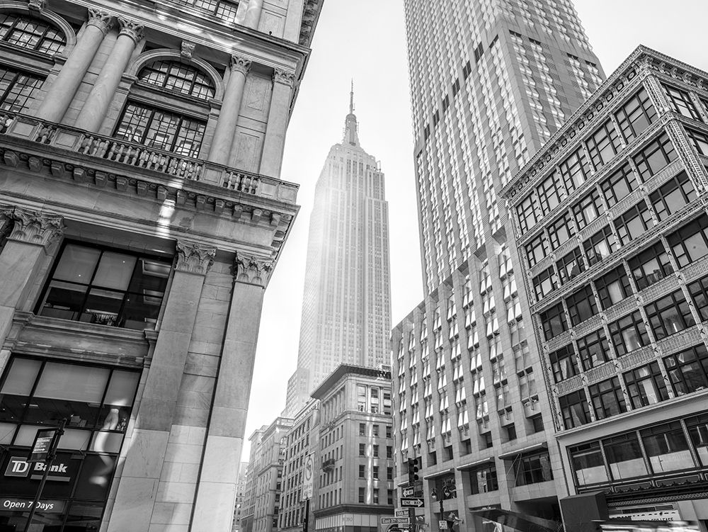 Empire state building, New York art print by Assaf Frank for $57.95 CAD
