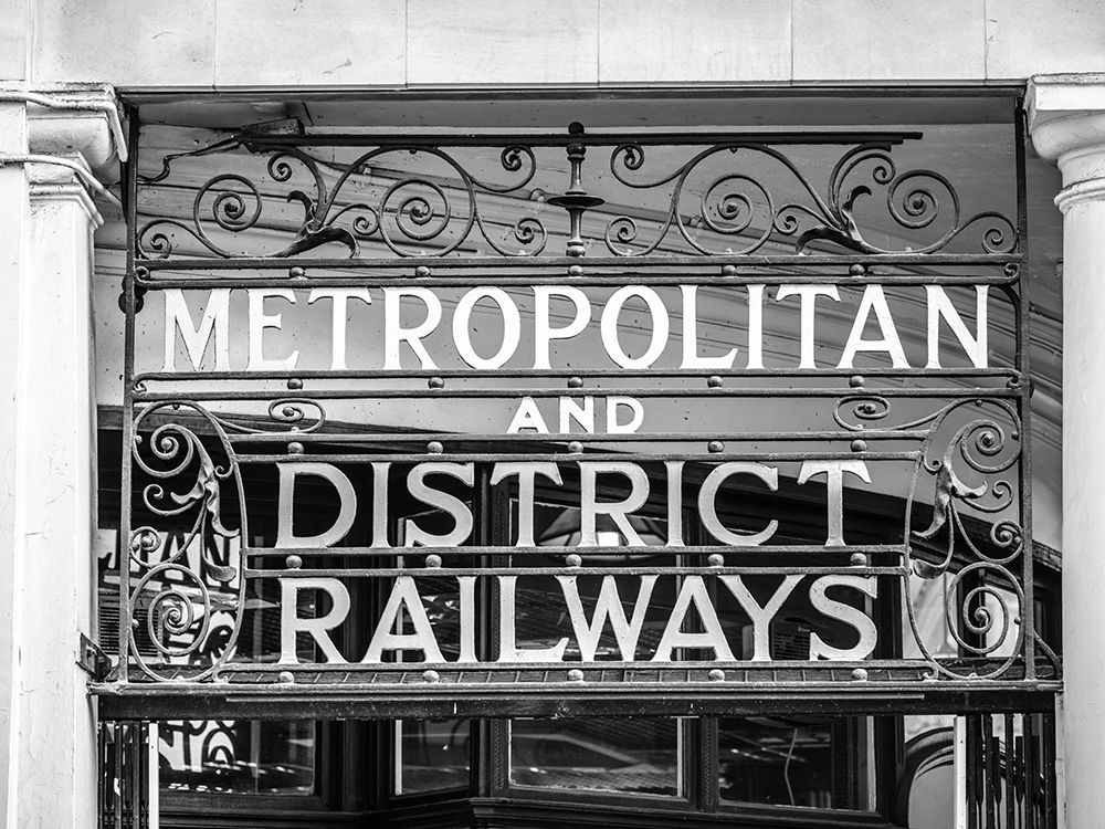 Metropolitan and district railways art print by Assaf Frank for $57.95 CAD