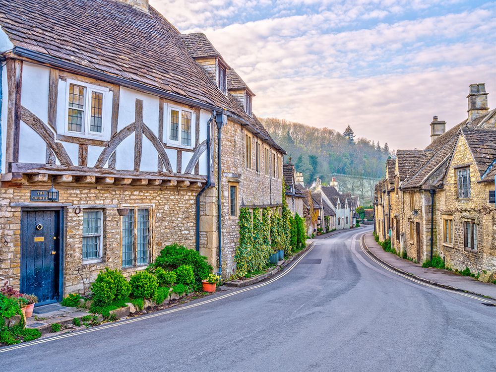 Stone cottages, Castle Combe art print by Assaf Frank for $57.95 CAD