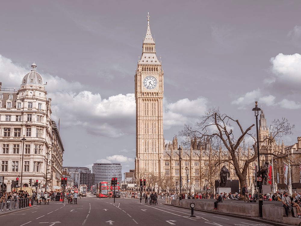 Big Ben in Westminster, London art print by Assaf Frank for $57.95 CAD