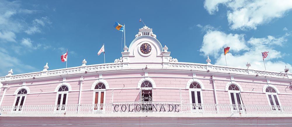 Colonnade building in Barbados art print by Assaf Frank for $57.95 CAD