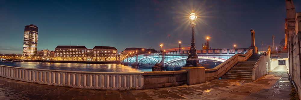 Lambeth Bridge at night, London art print by Assaf Frank for $57.95 CAD