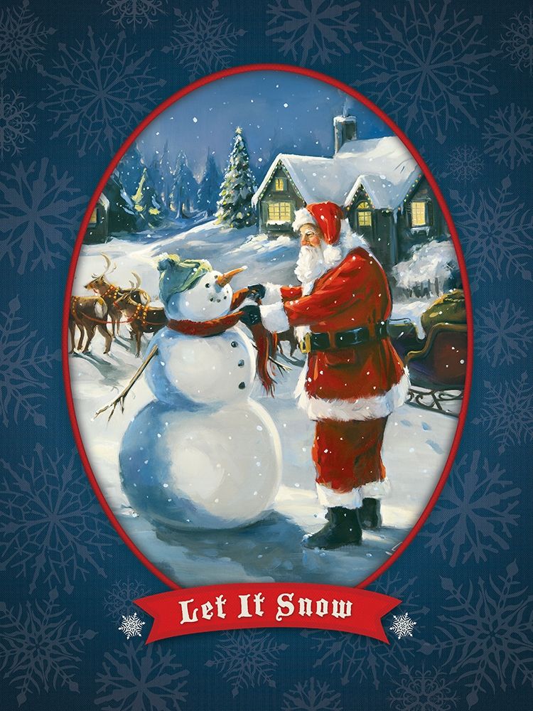 Let It Snow art print by Susan Comish for $57.95 CAD