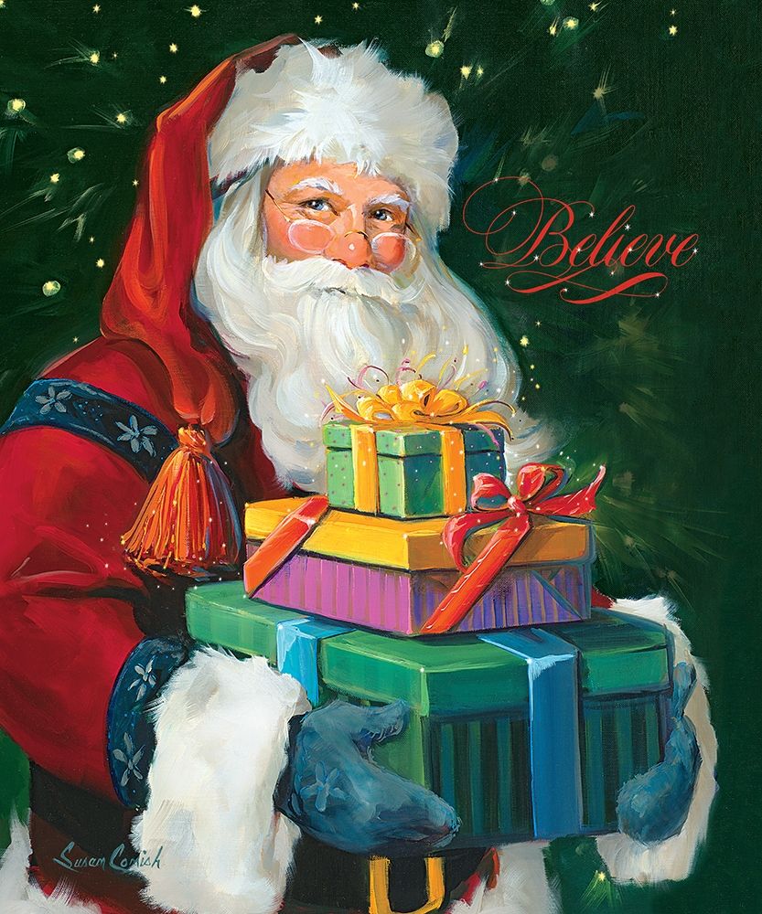 Santas Gifts art print by Susan Comish for $57.95 CAD