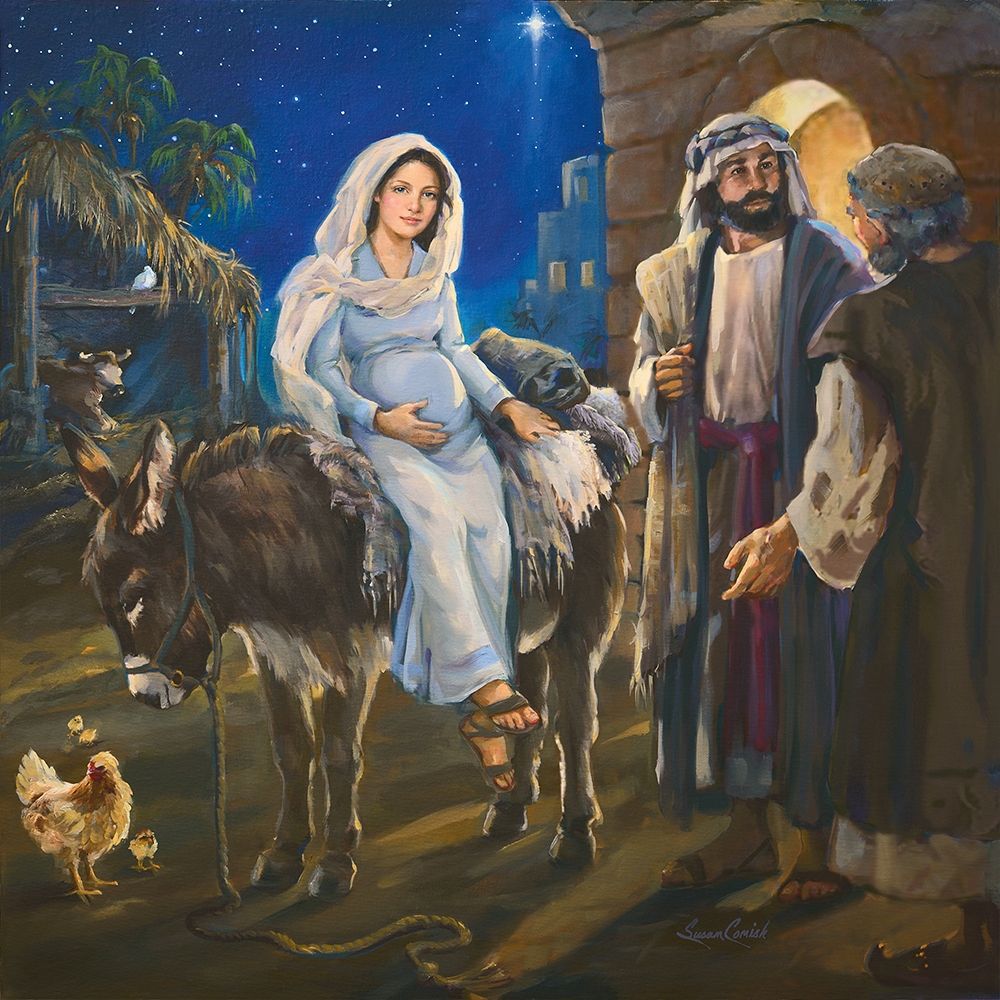 No Room At The Inn art print by Susan Comish for $57.95 CAD