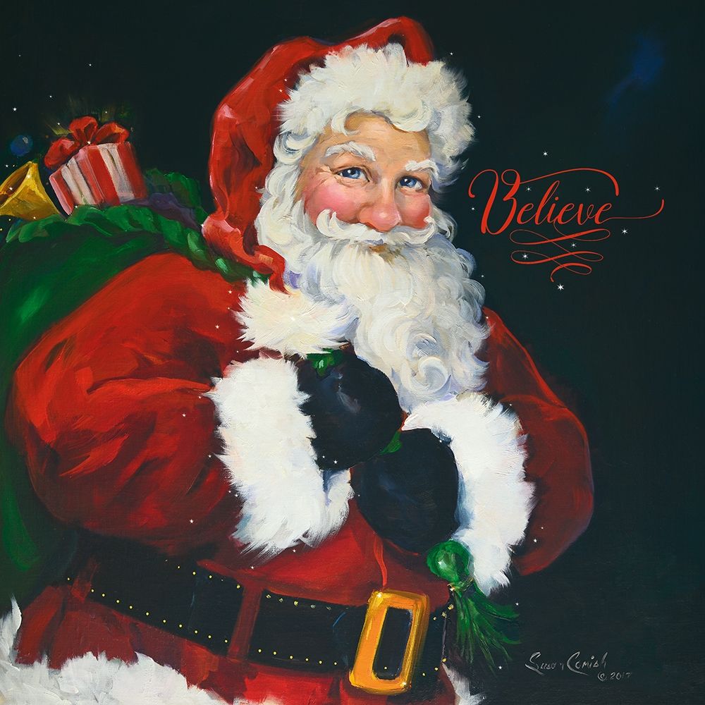 Dear Santa art print by Susan Comish for $57.95 CAD
