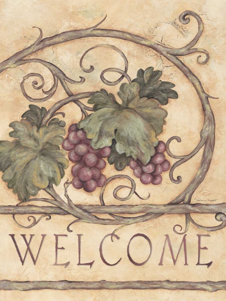 Welcome art print by Stephanie Marrott for $57.95 CAD