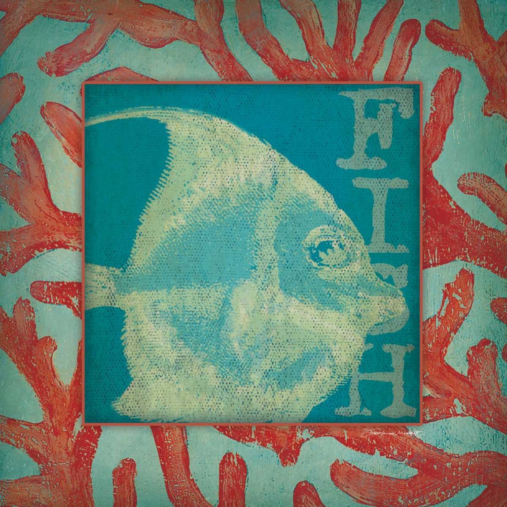 Fish art print by Stephanie Marrott for $57.95 CAD